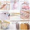 Pack of 16 Foldable Clothes Hangers, Travel Hangers, Foldable with