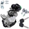 BAYUIHON Ignition Switch Lock Cylinder Assembly with 2 Keys and