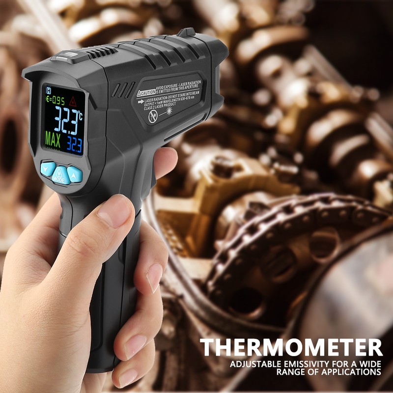 MESTEK IR01A/IR01B/IR01C LCD Display No contact Digital Infrared Thermometer