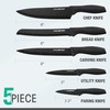 HAUSHOF Kitchen Knife Set, 5 PCS Knife Sets with Arcylic