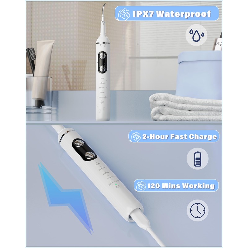 Nature Nerds Plaque Remover for Teeth, Pet Tooth Brushing Kit,