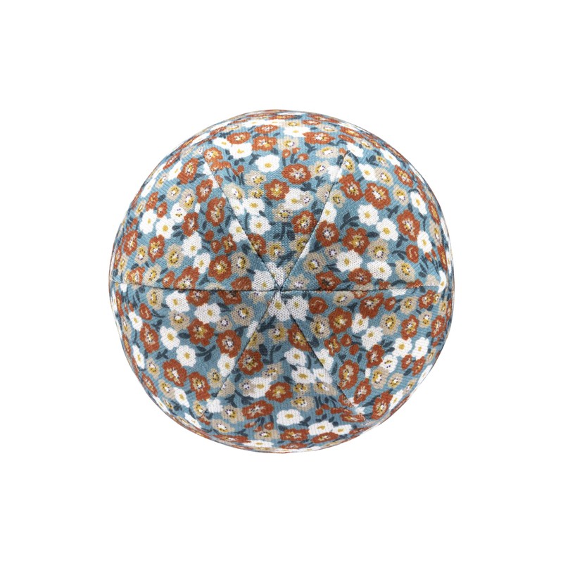 Sterntaler Girls' Beanie Flower Without, Dark turquoise