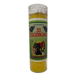 33 Essences Prepared Ritual Candle / 33 Esencias Veladora Preparada
