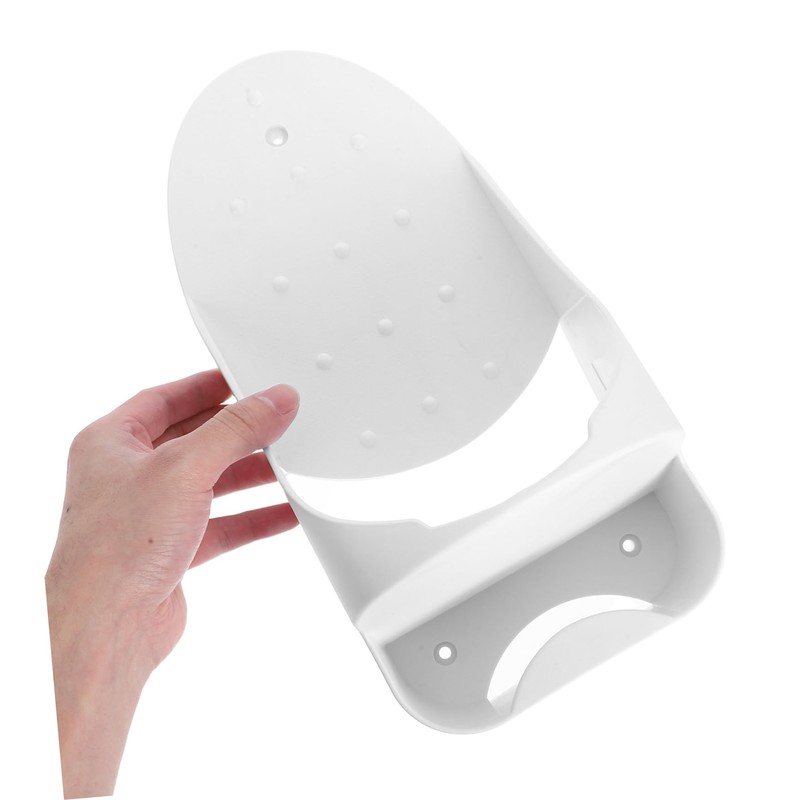 Ciieeo Space-Saving Wall Mount Ironing Rack Multi-Size Compatible Iron Holder