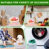 Rayakt 8-Pack Reusable Mesh Produce Bags - 30x35cm Eco-Friendly See-Through