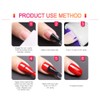 VENALISA 15ml Red Gel Nail Polish, Red Gel Polish Bright