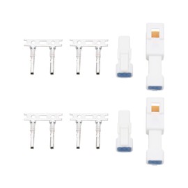 EMSea 10 Sets 2 Pin JST Connector Socket Plug Male Female Mini Waterproof Housing 02T/02R-JWPF for Automobile Wiring Harness Plug