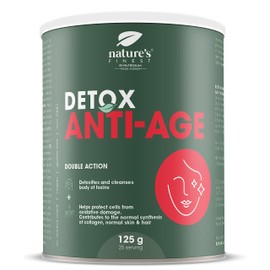 Nature's Finest Detox Anti-Age | Powerful Antioxidant Formula to Rejuvenate Skin, Strengthen Immunity and Promote Healthy Ageing | Detoxifies and Cleanses the Body
