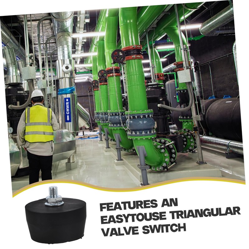 Yardenfun 4pcs Rubber Compressors Rubber Foot Foot Mount Accessory Compressor