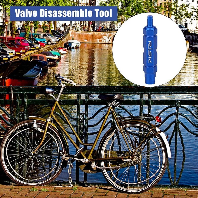 Keenso Herramienta de Desmontaje de Válvula, Aleación de Aluminio,Herramienta para