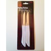 SET OF 2 CHEF CRAFT PARING KNIVES STAINLESS STEEL BLADES