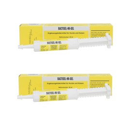 Selectavet Bactisel HK Gel | Doppelpack | 2 x 30 ml | Ergänzungsfuttermittel für Hunde und Katzen | Zur Stabilisierung der Darmflora bei Indigestionen | Orale Verabreichung
