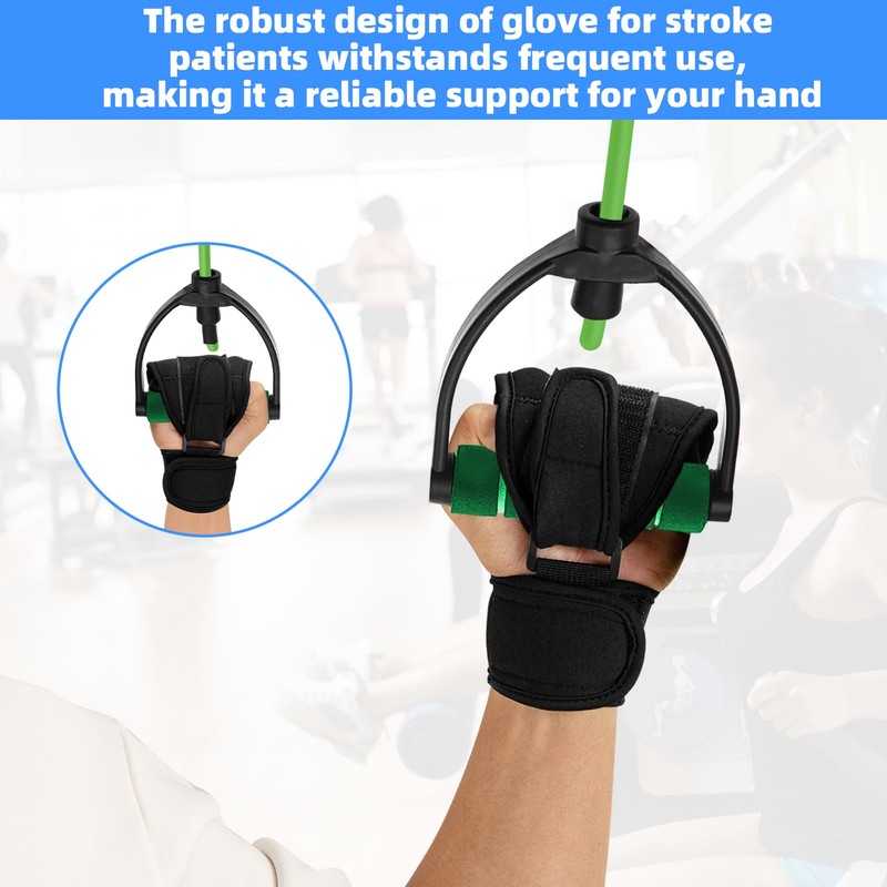 JDVBDNK Stroke Finger Splint Brace Ability, Finger Rehabilitation Auxiliary Training