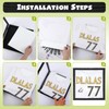 Dunkive 2 Pack T Shirt Display Frame, 13" x 13"