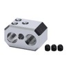 2pcs Aluminum Block Hotend Heaterblock Compatible with Prusa I3 MK4