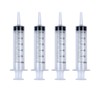 Needleless Syringe，4 PCS 60ML Large Syringes for Scientific Lab, Measurement
