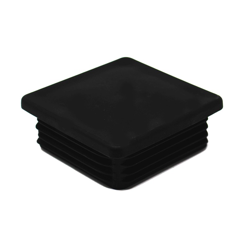 3" Square Tubing Heavy Duty Plastic Plug End Cap Insert