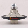 Raizi B25 25mm Demi-bullnose/Roundover Diamond Hand Profiler/Router Bits for Granite