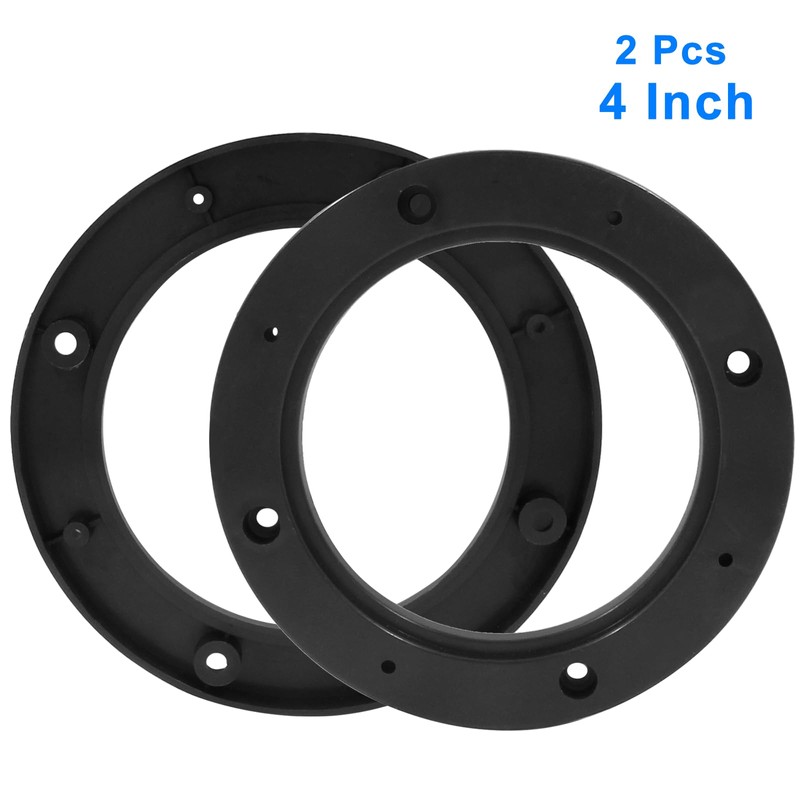 BokWin 2 Pcs Universal Fit Car Speaker Spacer 4 Inch