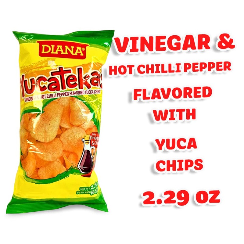 Diana Yucatekas (VINEGAR & HOT CHILLI PEPPER FLAVORED WITH YUCCA