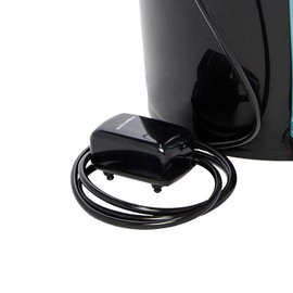 Hydrofarm RS5GALSYS Root Spa Deep Water Culture Bucket System, 5 Gallon, black