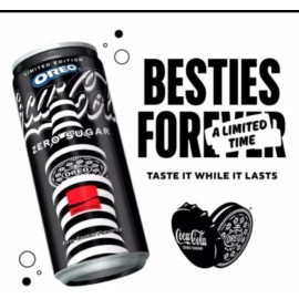 Coca-Cola Zero Sugar OREO Limited Edition Creations 12 oz Can - Brand New Sealed