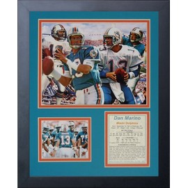Legends Never Die Dan Marino Framed Photo Collage, 11x14-Inch, (11682U)