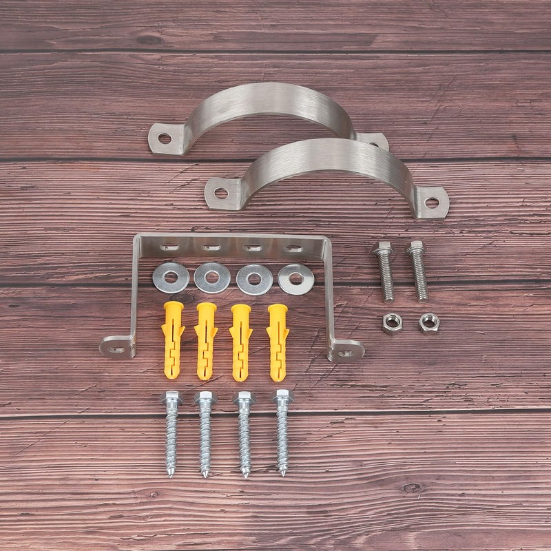 4-1/4inch Rigid Split Ring Hanger,304 Stainless Steel B Vent Wall