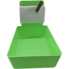 Dental Lab Pan Green 12/Box Quality Color Coded Organization