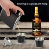 Hip Flask Gift Set, Hip Flasks for Liquor for Men
