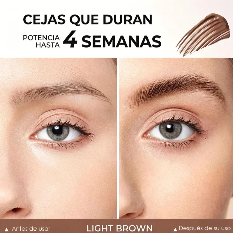 Set Tinte Pigmento Orgánico Permanente Para Cejas Y Pestañas