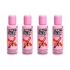 Semi-Permanent Hair Colour Cream Dye Crazy Colour Renbow 4 x