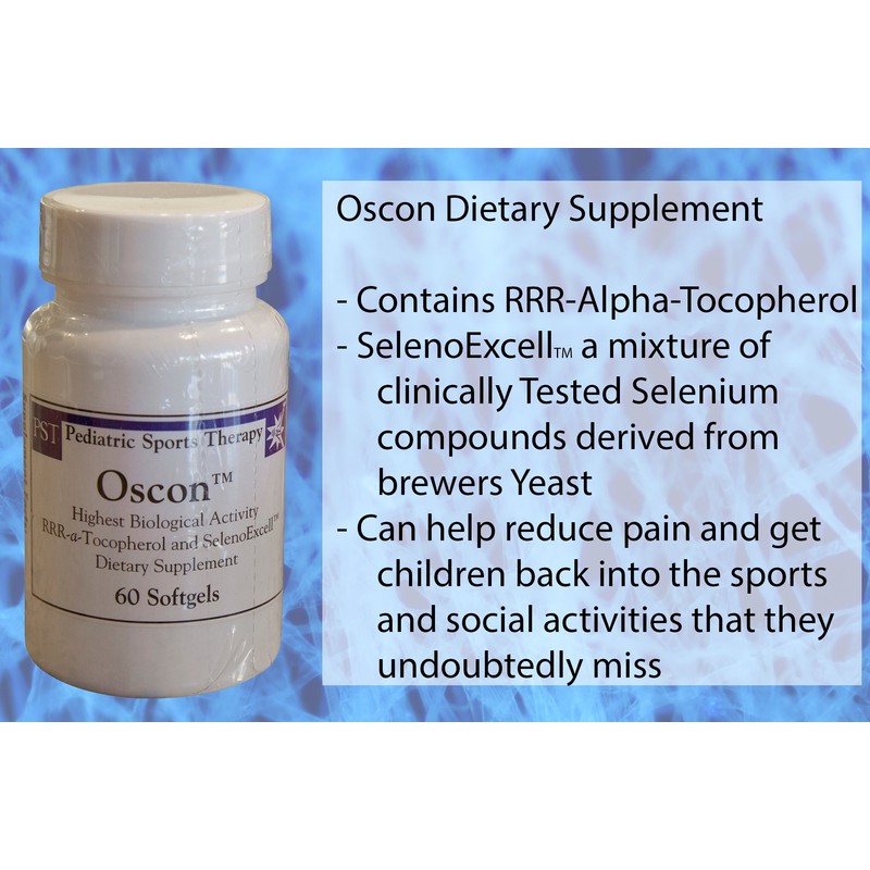 Oscon 60 ct - RRR-a-tocopherol & Selenium Nutraceutical Supplement