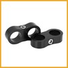 Partuto AN10 Car Hose Separator Aluminum Clamp Fuel Line Adapter