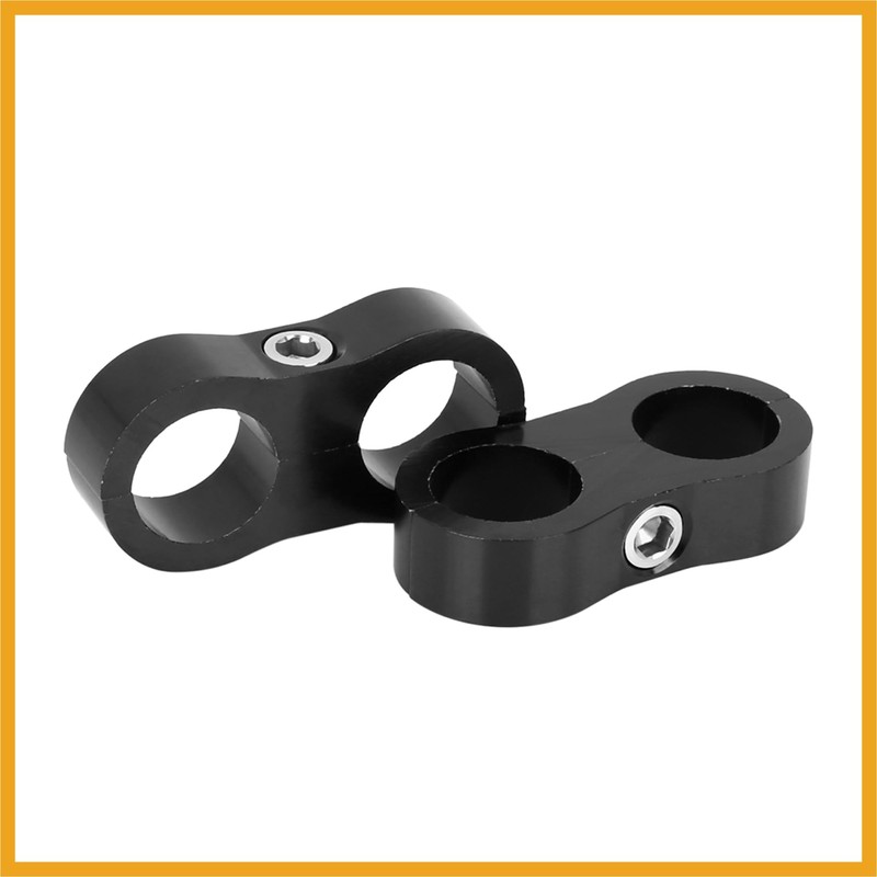Partuto AN10 Car Hose Separator Aluminum Clamp Fuel Line Adapter