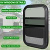 NOVINO RV Windows for Cargo Trailer, 15" W x 22"