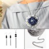 Flat Cable Link Chain Necklace Stainless Steel Twisted Chains Silver