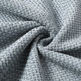 ZWJD Cushion Covers 50x50cm 2 Pack – Soft Chenille Decorative Pillow Cases Gray Blue Sofa Cushion Covers for Couch, Bed and Living Room Home Decor Throw Pillow Covers