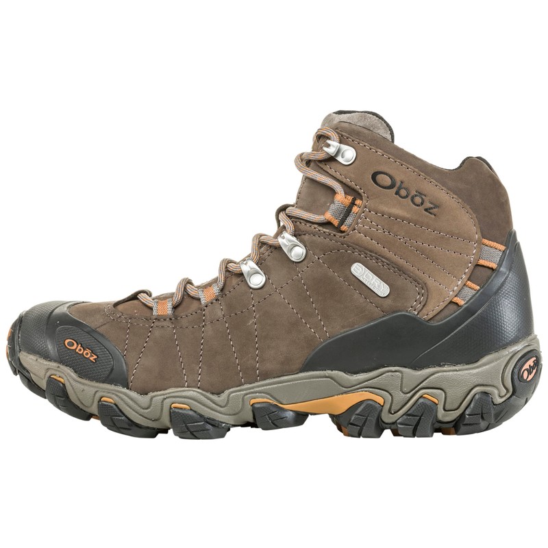 Oboz Men's Bridger Mid B-DRY Hiking Boot, Sudan, 12