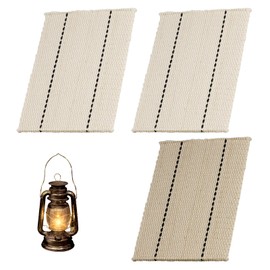 kasanidika Oil Lantern Refill, Pack of 3, Oil Lantern Dedicated Light Wick 3.8 x Length 5.9 inches (9.7 x 15 cm), Oil Lamp Refill, Wide Lead