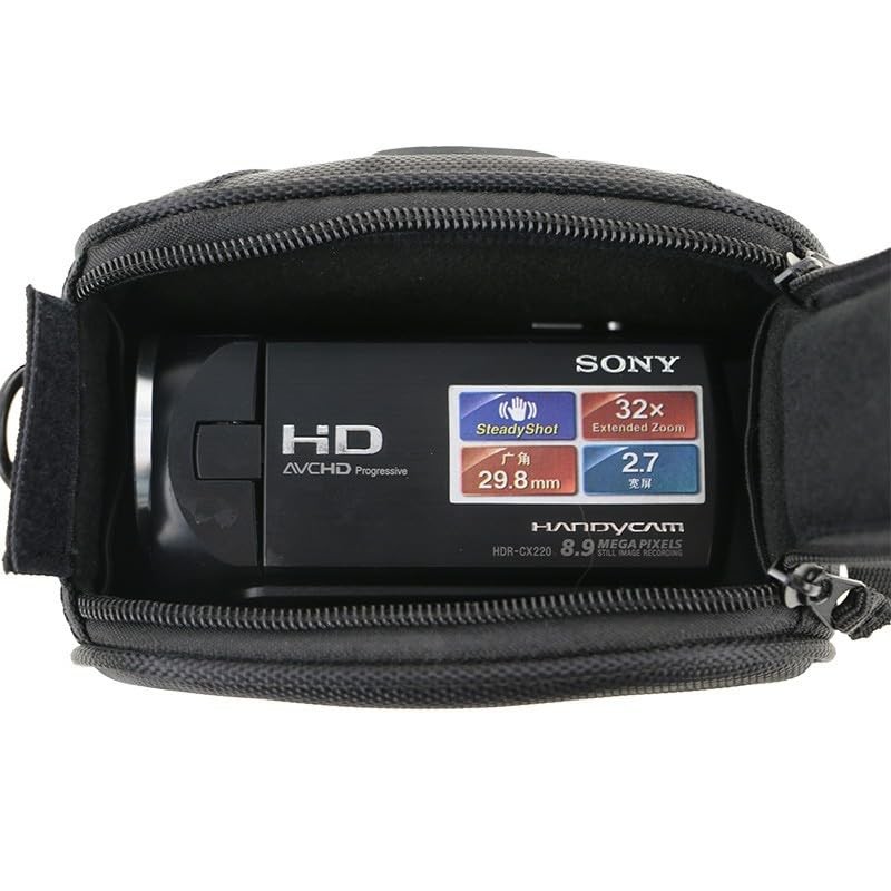 Hosoncovy Micro Digital Camera Storage Bag DV Camera Travel Case