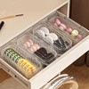 JessLab Makeup Brush Holder Organizer, Clear Makeup Sponges Organizer,Cosmetic Storage