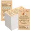 Kisston 200 Pcs Fresh Farm Eggs Handling Instruction Cards 2