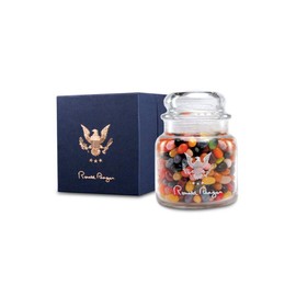 Ronald Reagan Jelly Bean Jar with Gift Box - Includes Jelly Belly jelly beans! Great gift for candy lovers, and collectors of Presidential memorabilia. Reagan Library Exclusive!