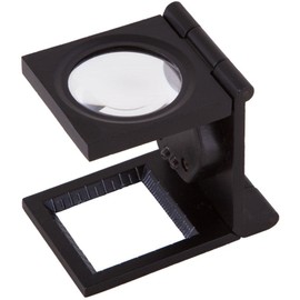 Levenhuk Zeno Desk D0 Folding Magnifier with LED Light for Repairing, Working with Jewellery, Modeling and Sewing