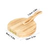 Wooden Dough Pressing Tool Wood Dumpling Skin Presser Home Dumpling