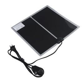 Haofy Almohadilla Térmica para Reptiles, Almohadilla Térmica para Terrario de Reptiles de 110 a 120 V, Resistente Al Agua, Temperatura Ajustable, Fiable para Tortuga, Serpiente, (14W)