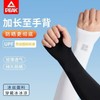 Peak Ice Silk UV Protection Sleeves for Summer (Unisex) Size/Finger Set - Gray [1 Pair] 5ea