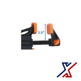 X1 Tools 30" Nylon Ratcheting Quick Release Bar Clamp / Spreader by X1 Tools - 8 Clamps