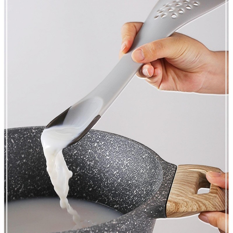Uni-tool 5-in-1 Silicone Kitchen Utensil, Slotted Spoon, Turner, Cutting Tool,